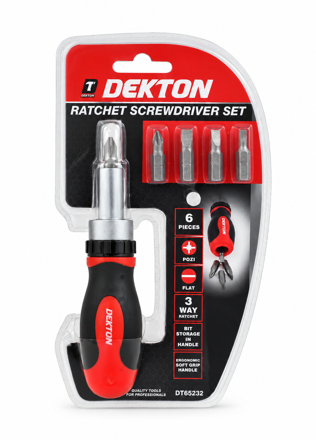 Dekton Ratchet Screwdriver set