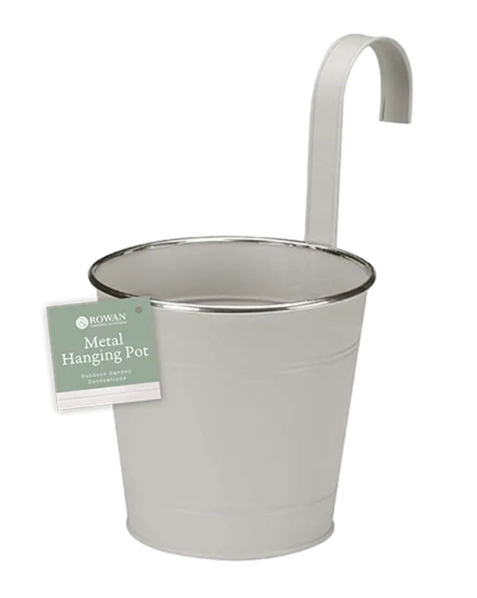 Metal Fence and Balcony Hanging Pot