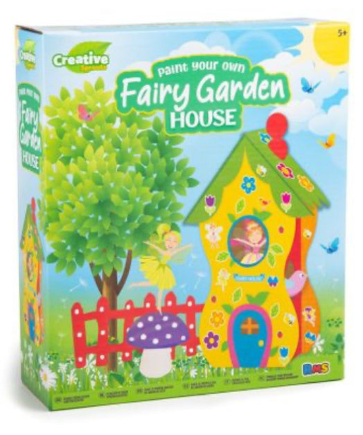 Paint Your Own Fairy Garden House