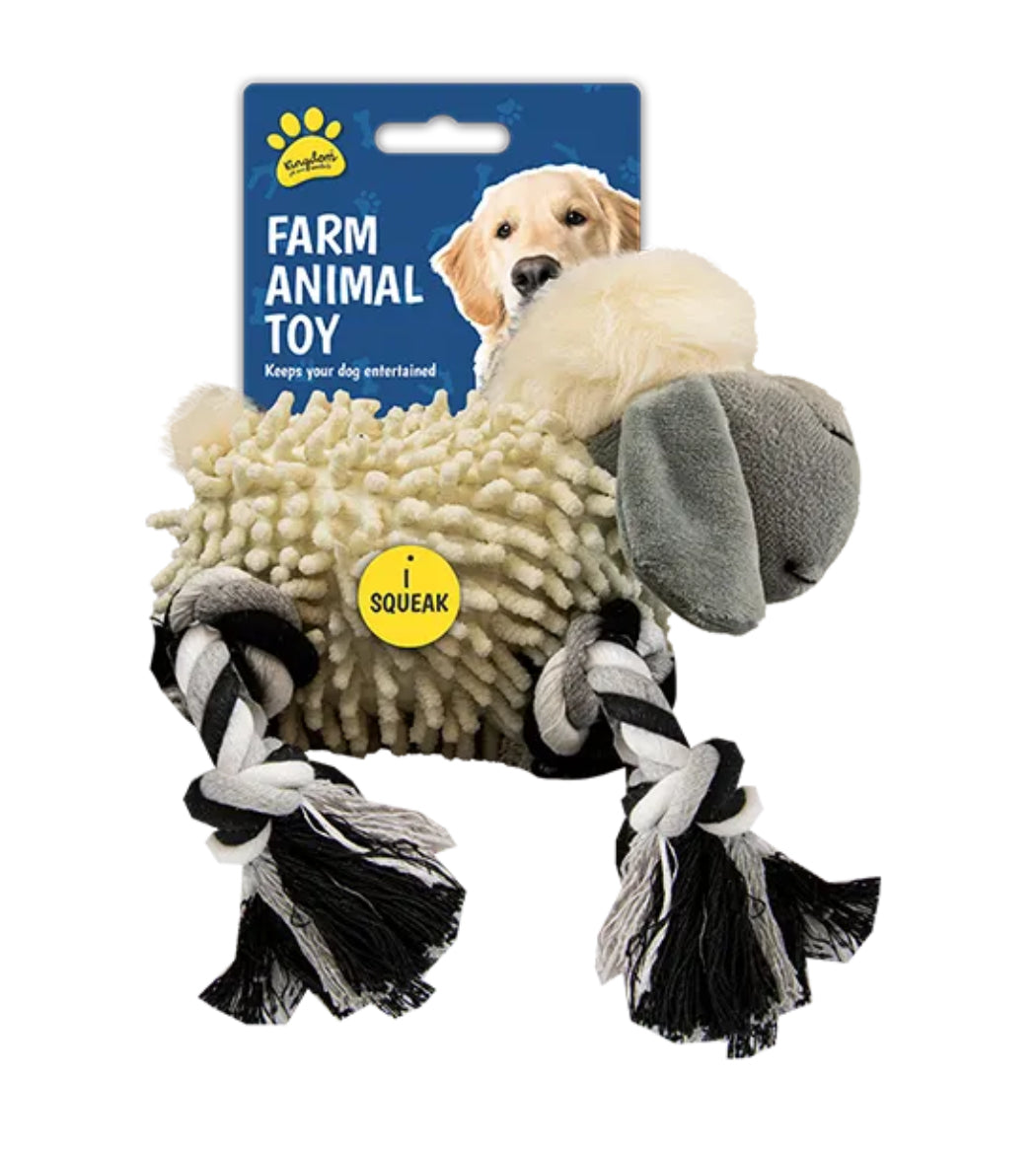 Farm Animal Dog Toy