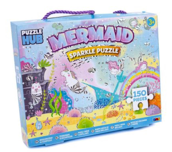 Sparkle Puzzle Mermaid - 150 Piece