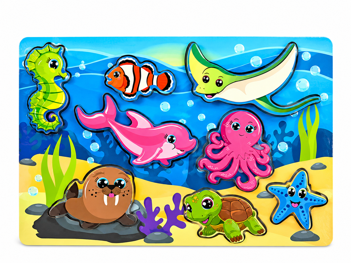Underwater Sea Animal Puzzle
