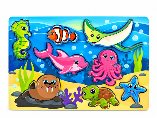 Underwater Sea Animal Puzzle