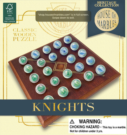 MINI WOODEN BOARD GAME – KNIGHTS