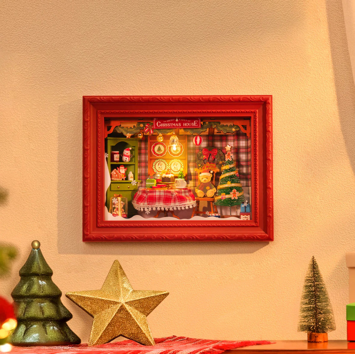 Rolife Christmas Eve Party 3D Wooden Puzzle DP005
