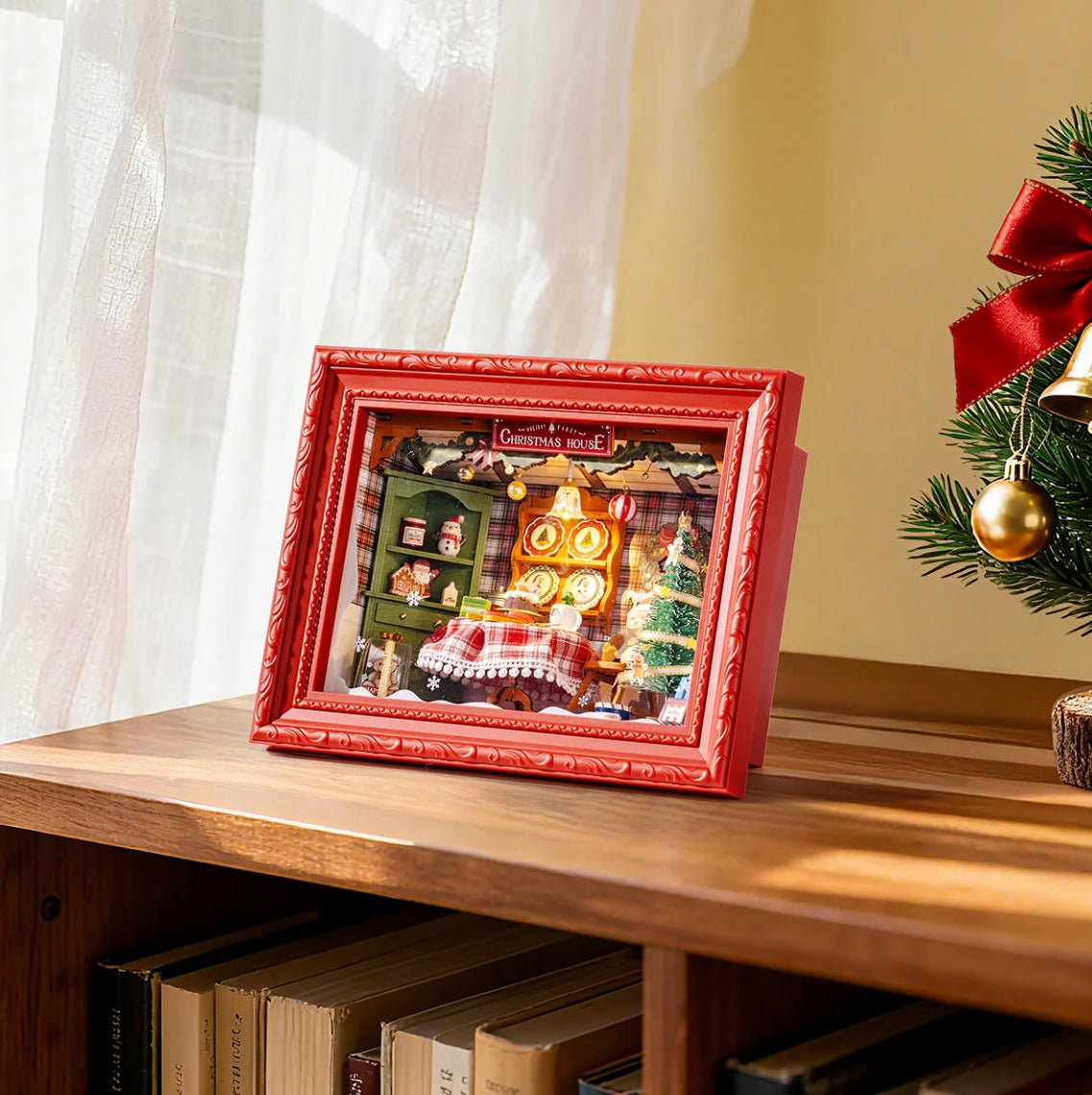 Rolife Christmas Eve Party 3D Wooden Puzzle DP005