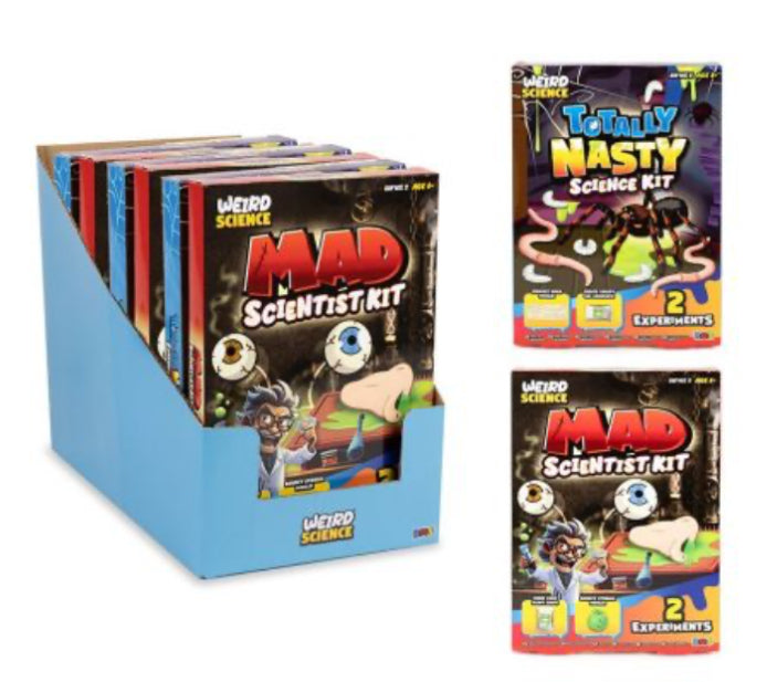 Mad Scientist Kit/ Totally Nasty Science Kit