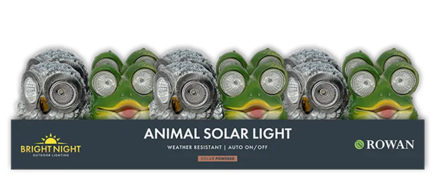 Animal Solar Light 9.5cm