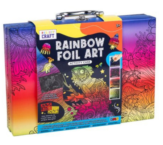 Rainbow Foil Art Activity Case