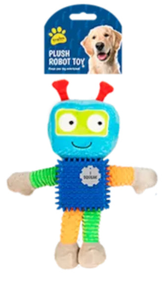 Plush Robot Dog Toy