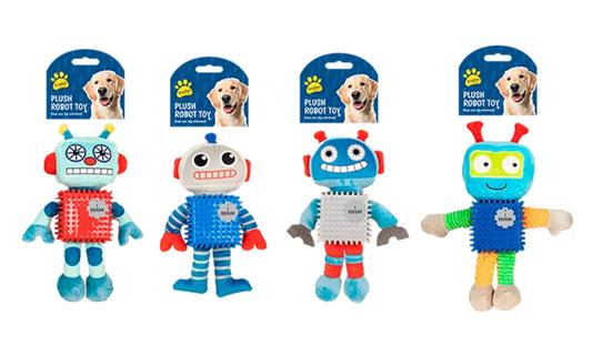 Plush Robot Dog Toy