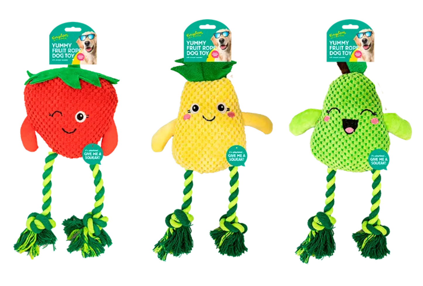 Fruit Rope Dog Toy