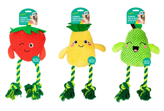Fruit Rope Dog Toy