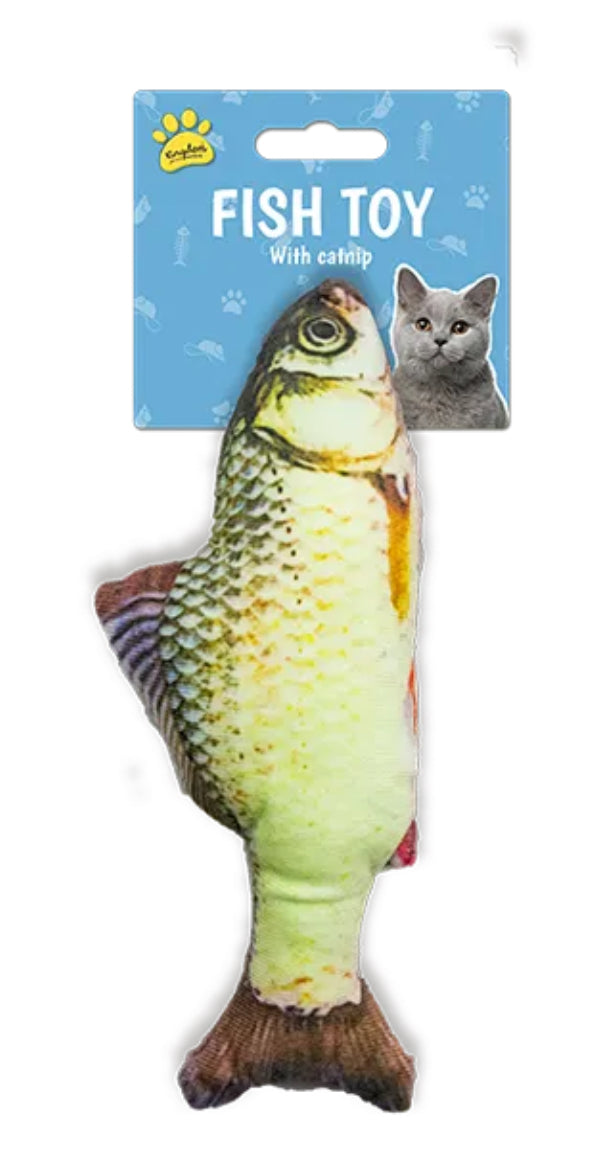Fish With Catnip Toy