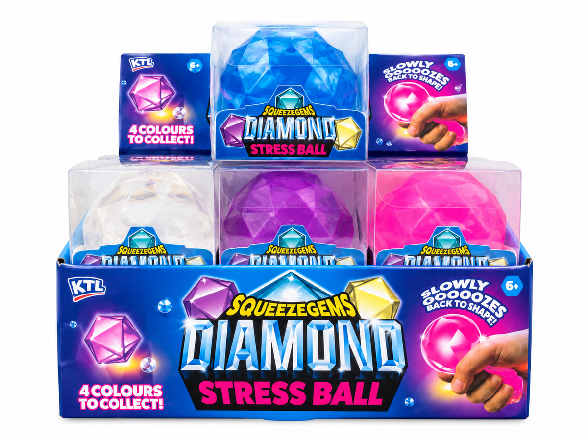 Squishy Diamond Squeeze Stress Ball