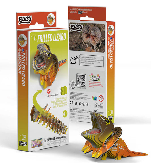 EUGY 108 Frilled Lizard Model Kit