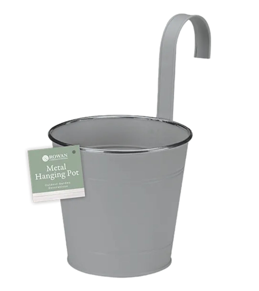 Metal Fence and Balcony Hanging Pot