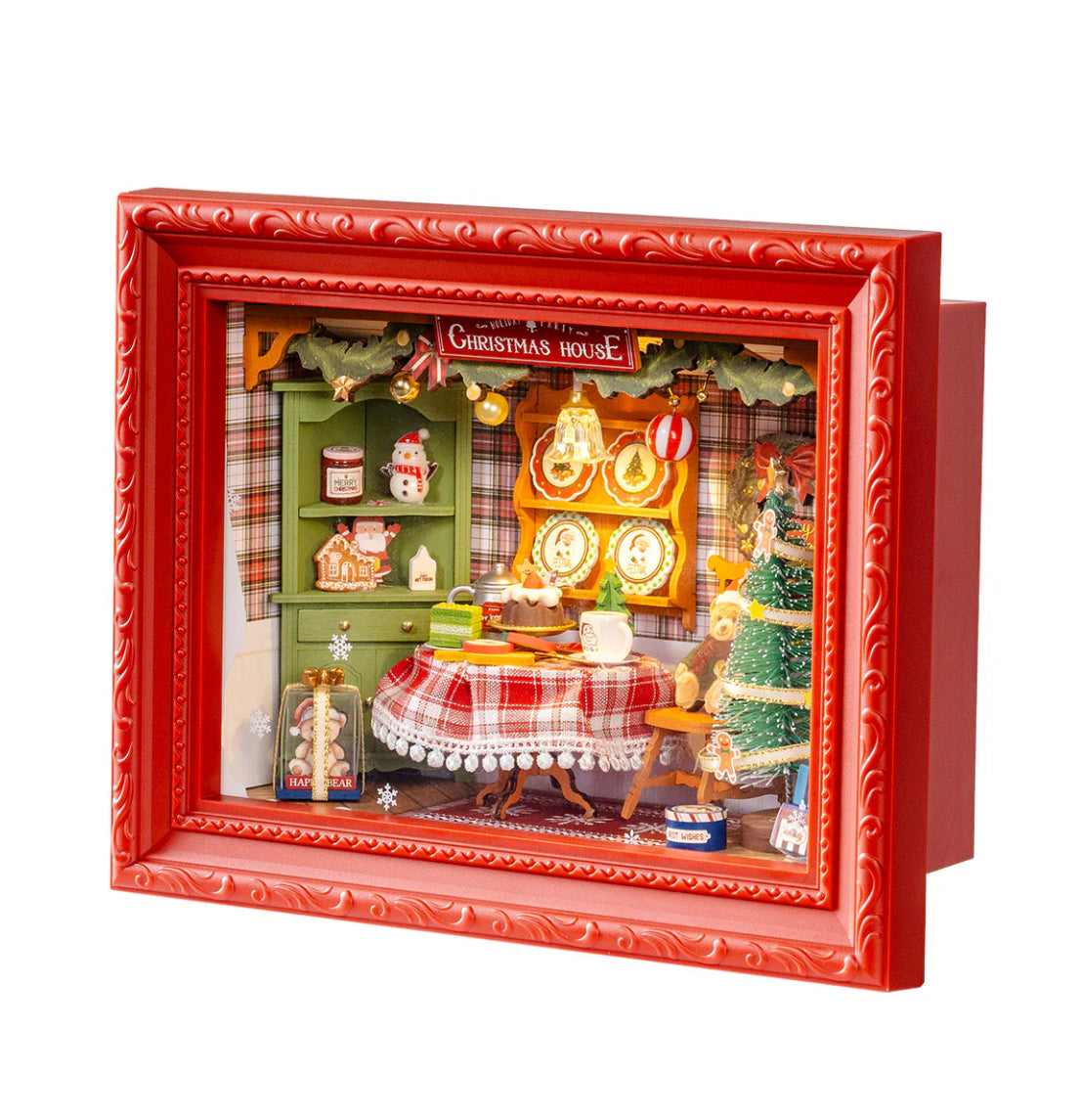 Rolife Christmas Eve Party 3D Wooden Puzzle DP005