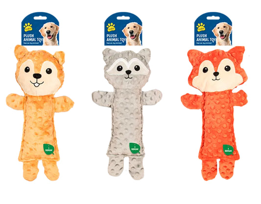 Plush Squeaky Animal Dog Toy