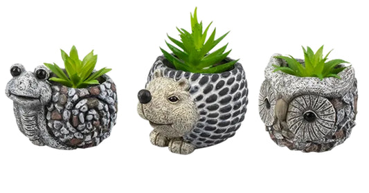 Artificial Plant In Animal Planter