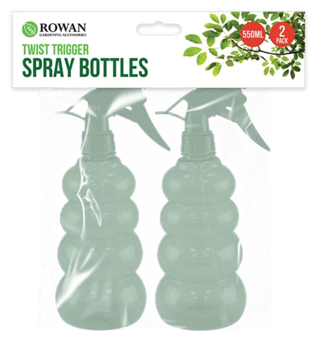 Trigger Spray Bottle 550ml 2pk
