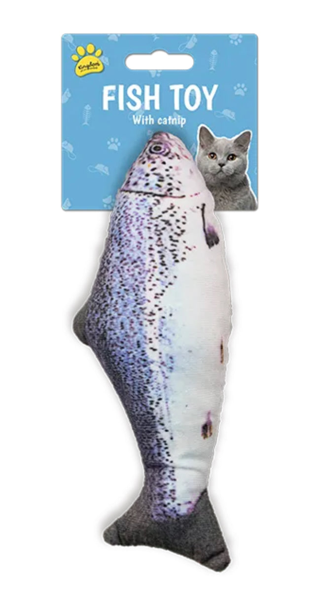 Fish With Catnip Toy