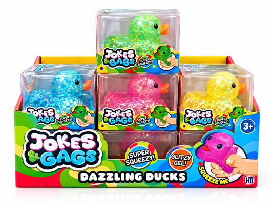 Squishy Jokes & Gags Dazzling Ducks