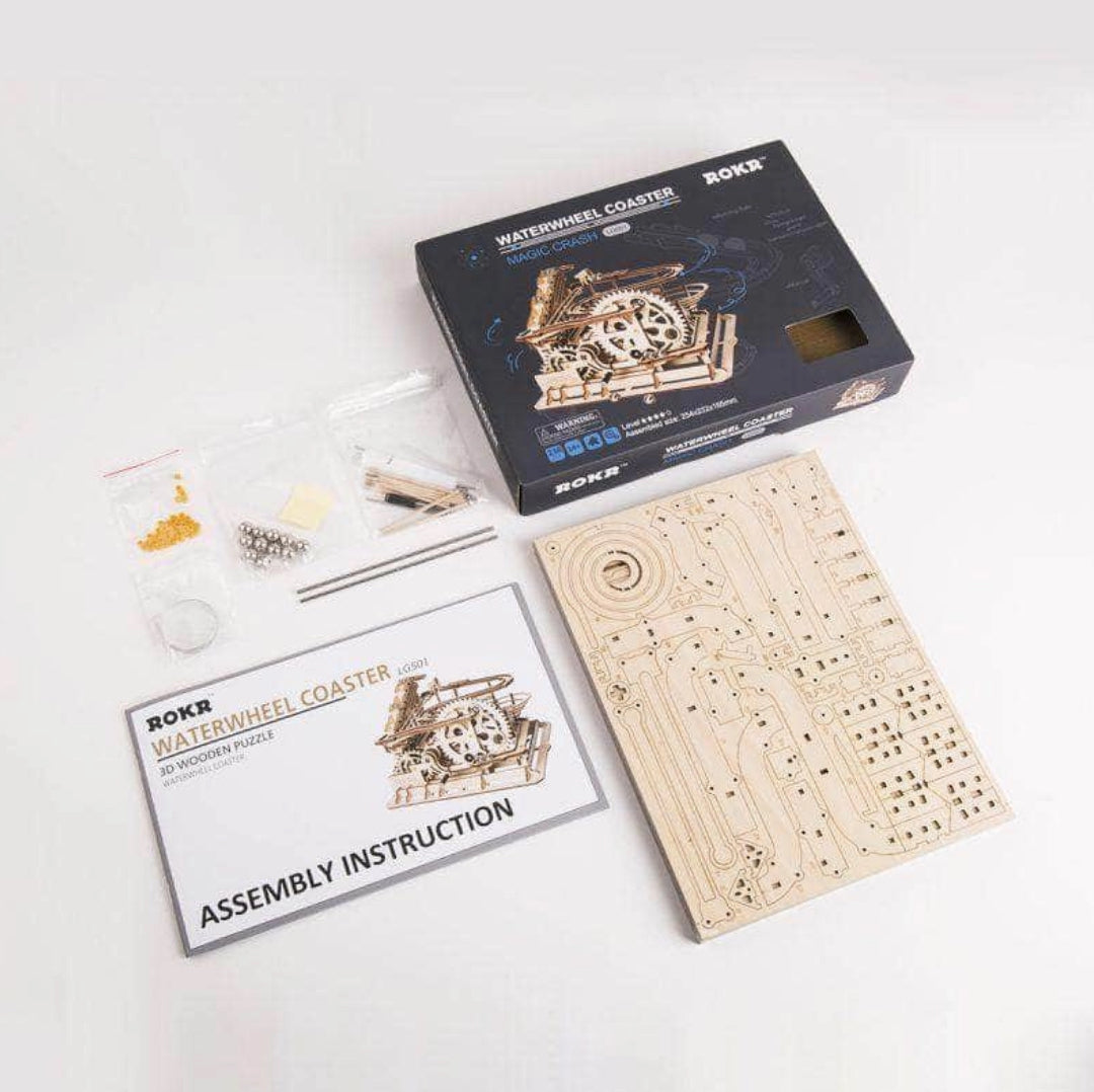 ROKR Marble Parkour 3D Puzzle Wooden Kit LG501