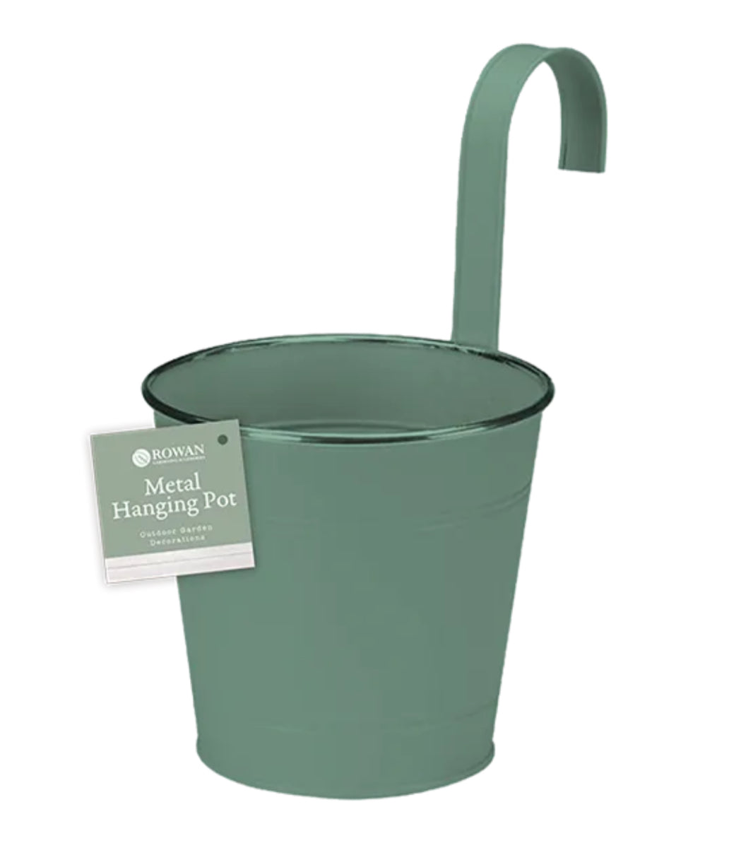 Metal Fence and Balcony Hanging Pot