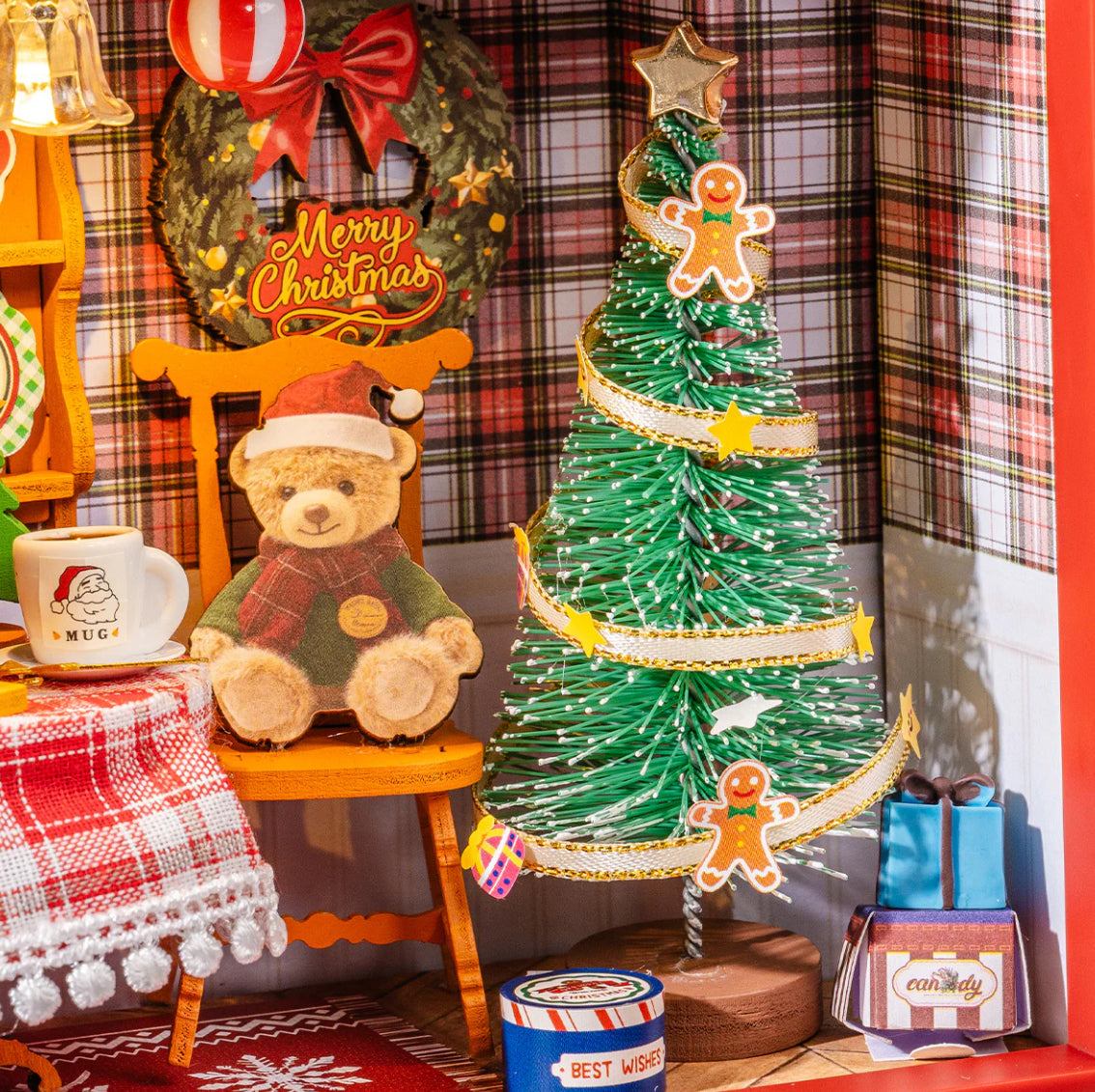 Rolife Christmas Eve Party 3D Wooden Puzzle DP005