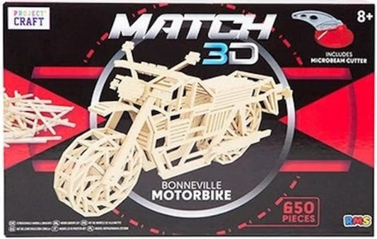 Match 3D - Bonneville Motorbike