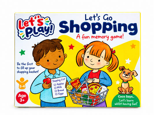 Let’s Go Shopping Memory Game
