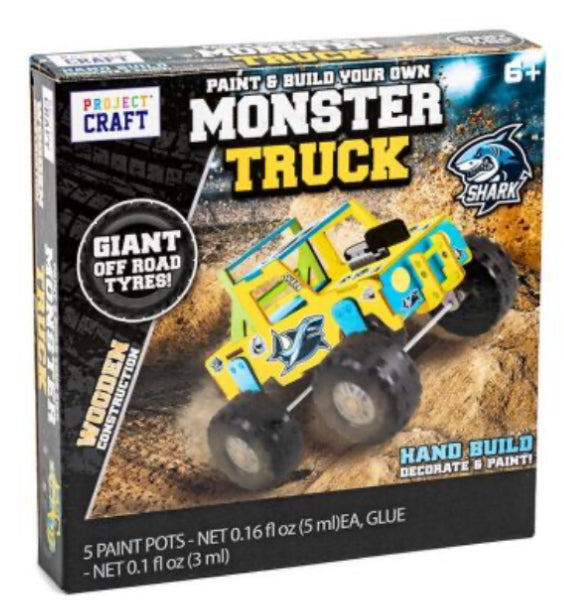 Paint & Build Monster Truck