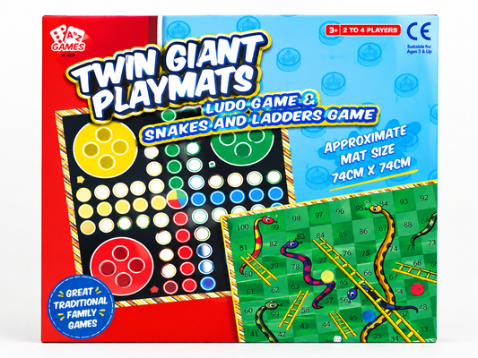 Ludo & Snakes & Ladders Game 2 in 1