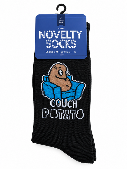Men’s Novelty Socks - Couch Potato