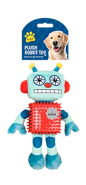 Plush Robot Dog Toy