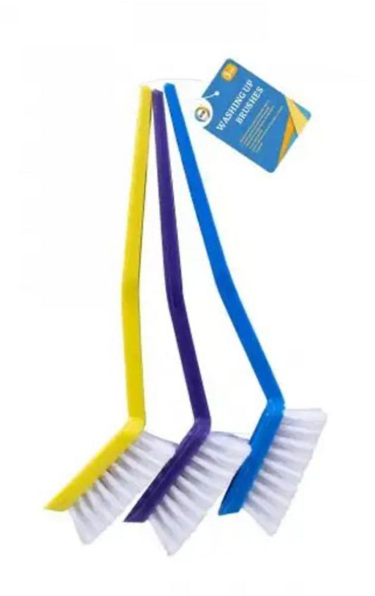 3-Piece Washing-Up Brush Set