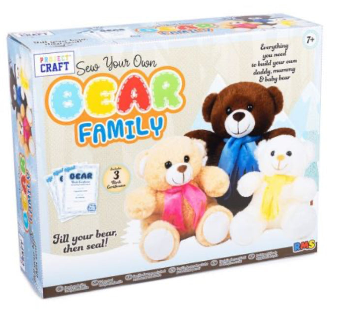 Sew Your Own Bear Family