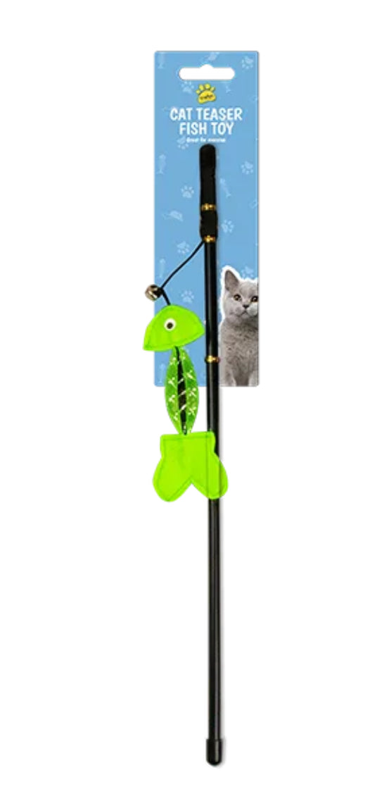 Cat Teaser Fish Toy