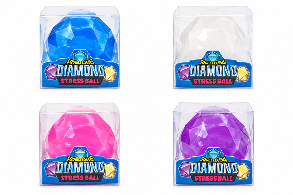 Squishy Diamond Squeeze Stress Ball