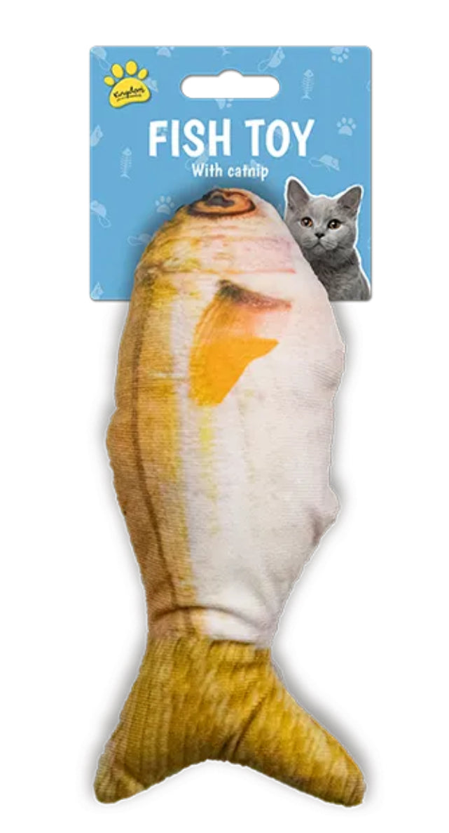 Fish With Catnip Toy