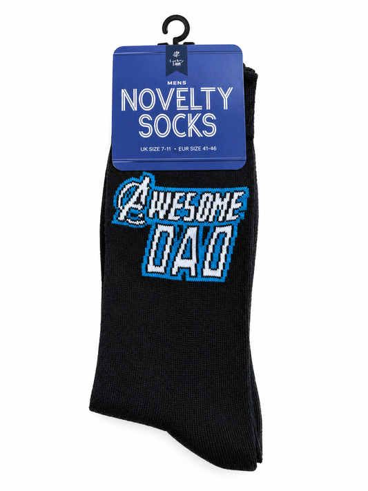 Men’s Novelty Socks - Awesome Dad