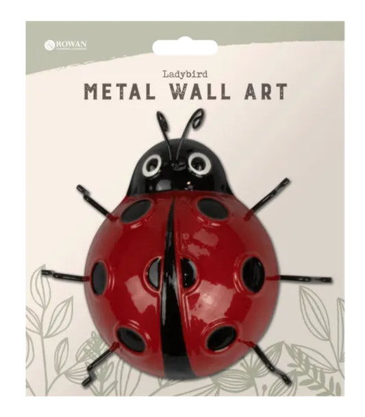 Ladybird Metal Wall Decoration