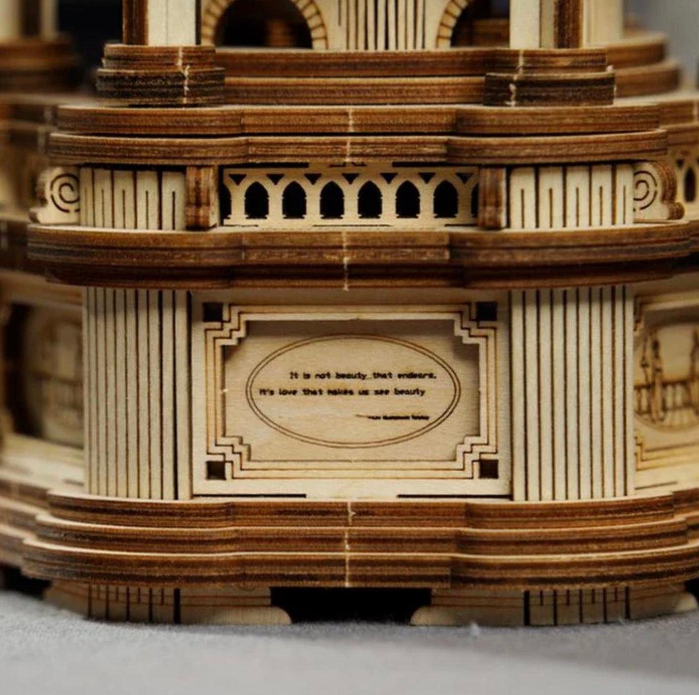 Victorian Lantern Mechanical Music Box AMK61