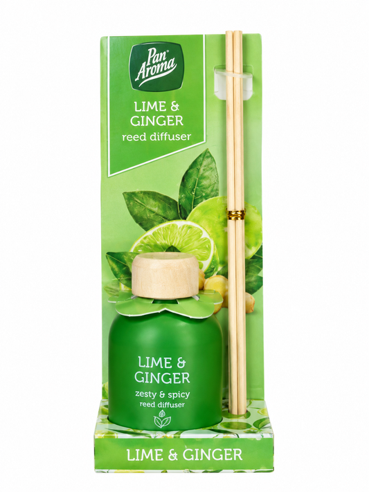 Pan Aroma Lime & Ginger Reed Diffuser